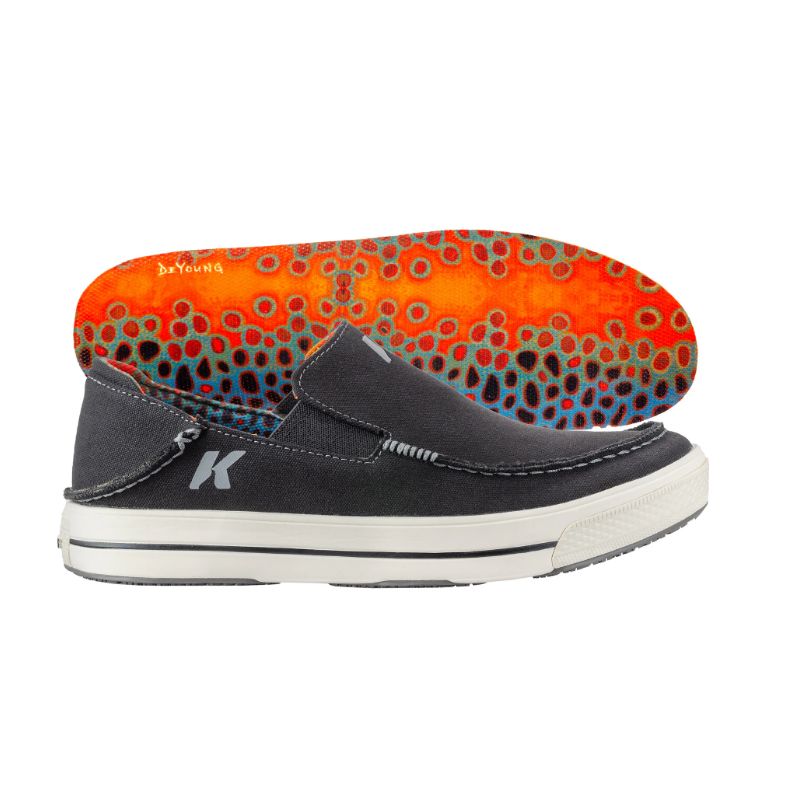 KORKERS | MEN'S FISH MOC - BROWN TROUT