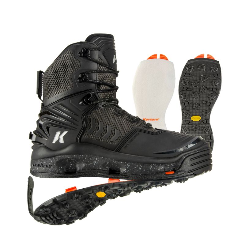 KORKERS | MEN'S RIVER OPS-FELT & VIBRAM XS TREK SOLES