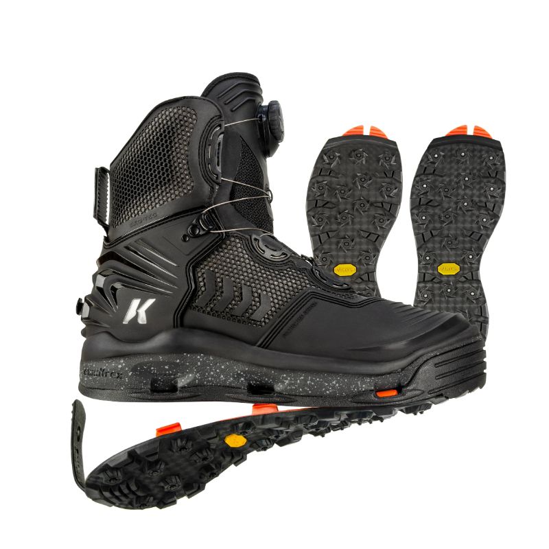 KORKERS | MEN'S RIVER OPS BOA-VIBRAM XS TREK & STUDDED XS TREK SOLES