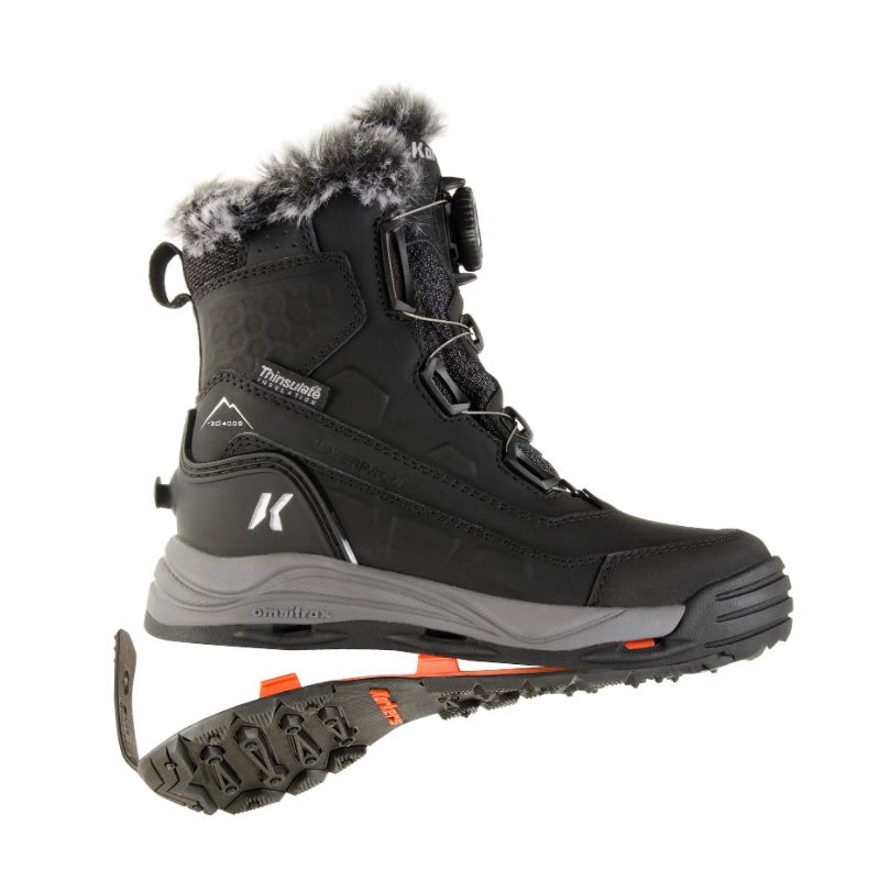 KORKERS | WOMEN'S SNOWMAGEDDON BOA-Black